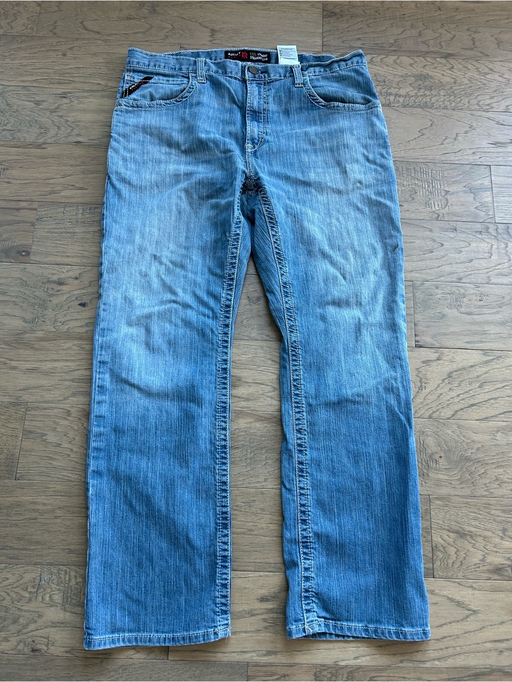 Ariat FR M5 Straight Leg Jeans Mens Size 38x32